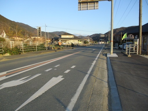 前面道路②