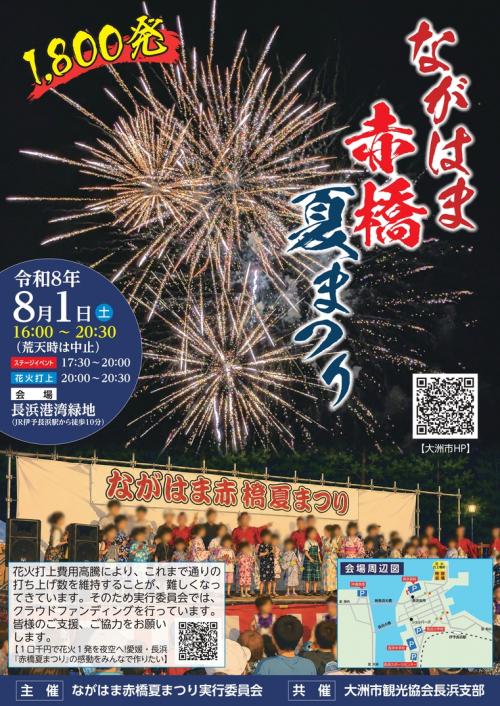 ながはま赤橋夏まつりのポスター